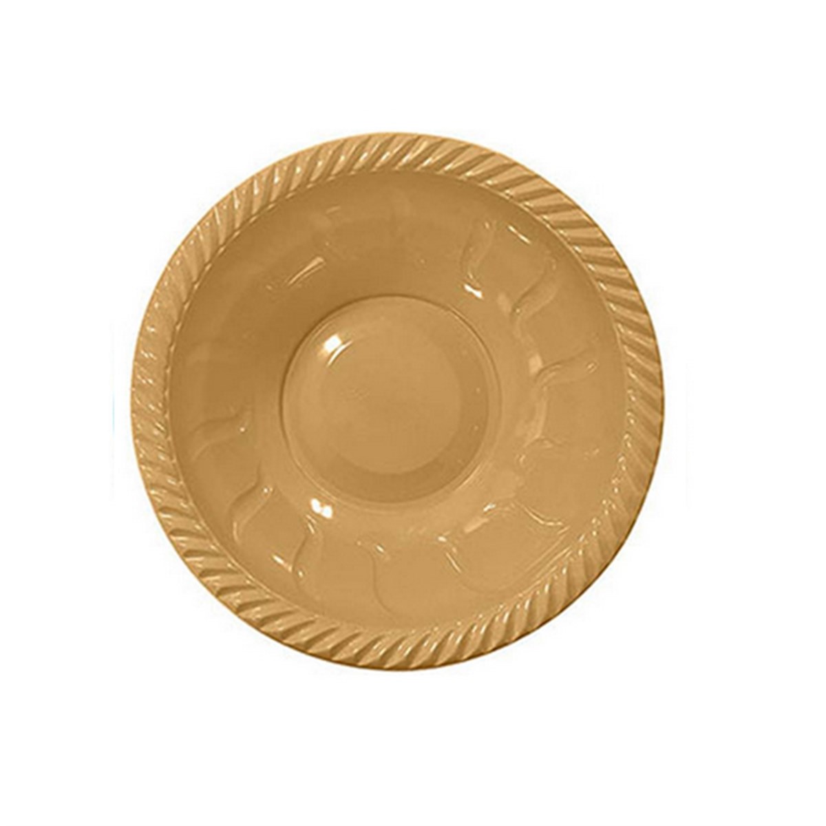 Plastik Kase 22cm Altın