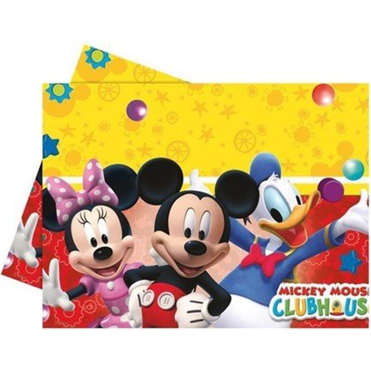 Plastik Masa Örtüsü Micky Mouse