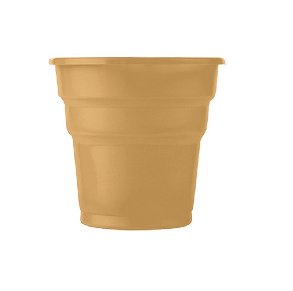 Plastik Meşrubat Bardağı Altın