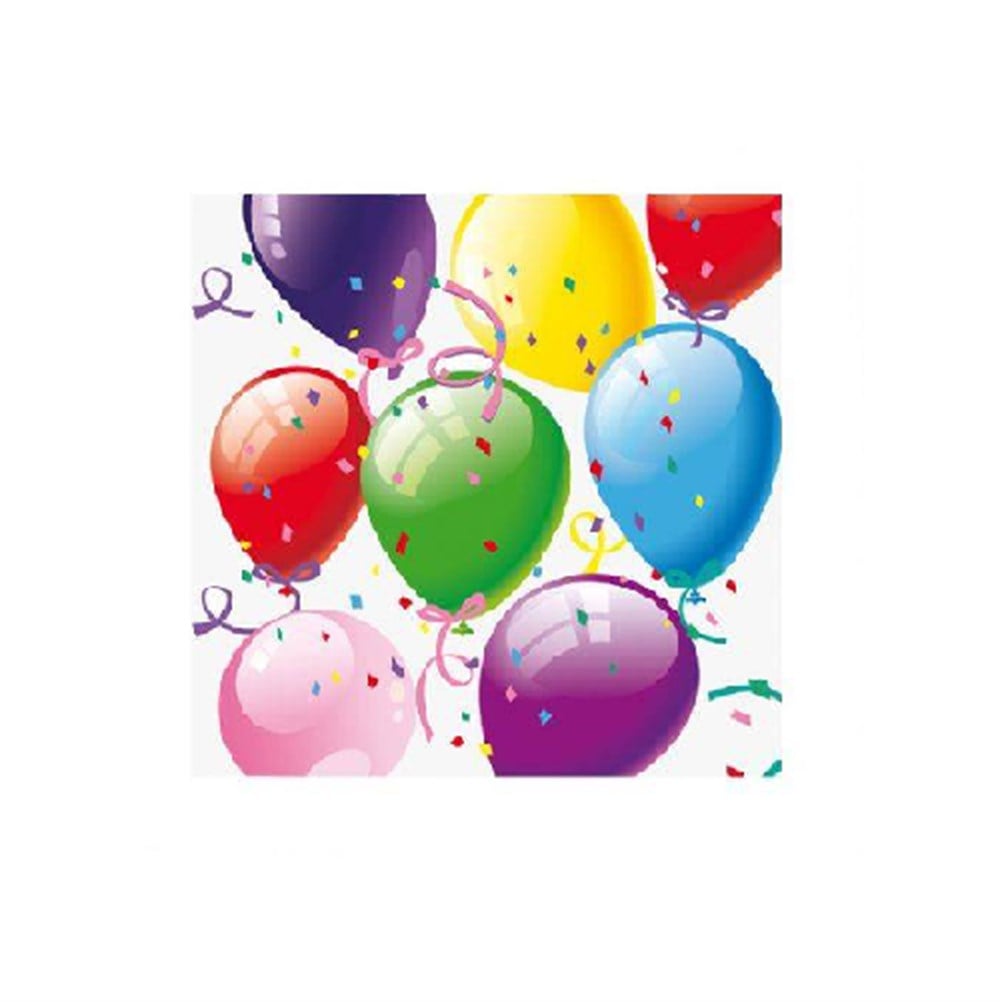 Roll-up Party Dreams Peçete BalonluPlastik Tabaklar