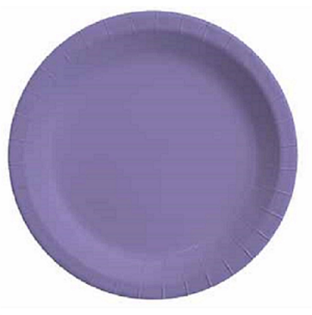 Yuvarlak Karton Tabaklar 23cmKarton Tabak 23 cm Lila 8 AdetRoll Up