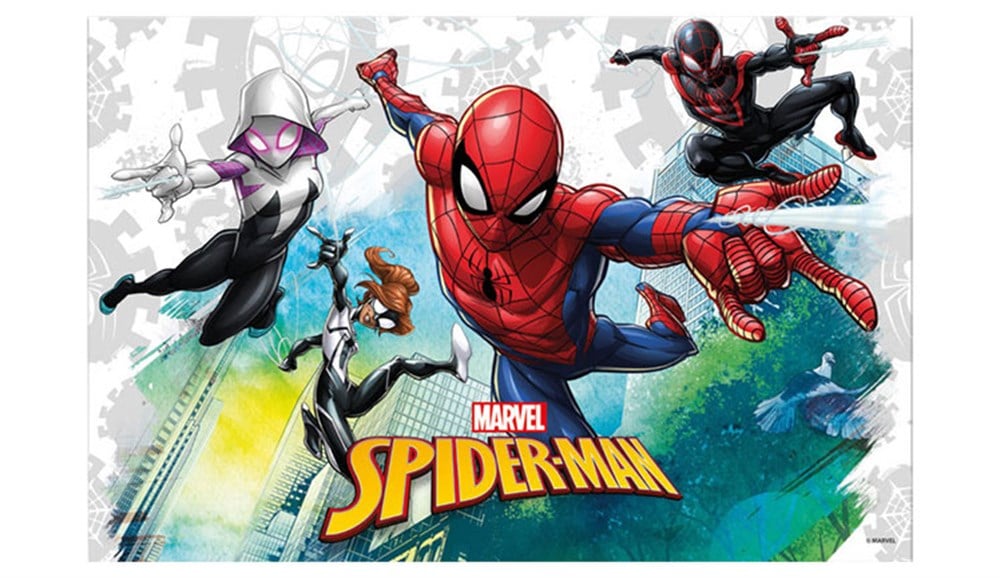 Lisanslı Masa ÖrtüleriMasa Örtüsü Spiderman 120x180cmRoll Up