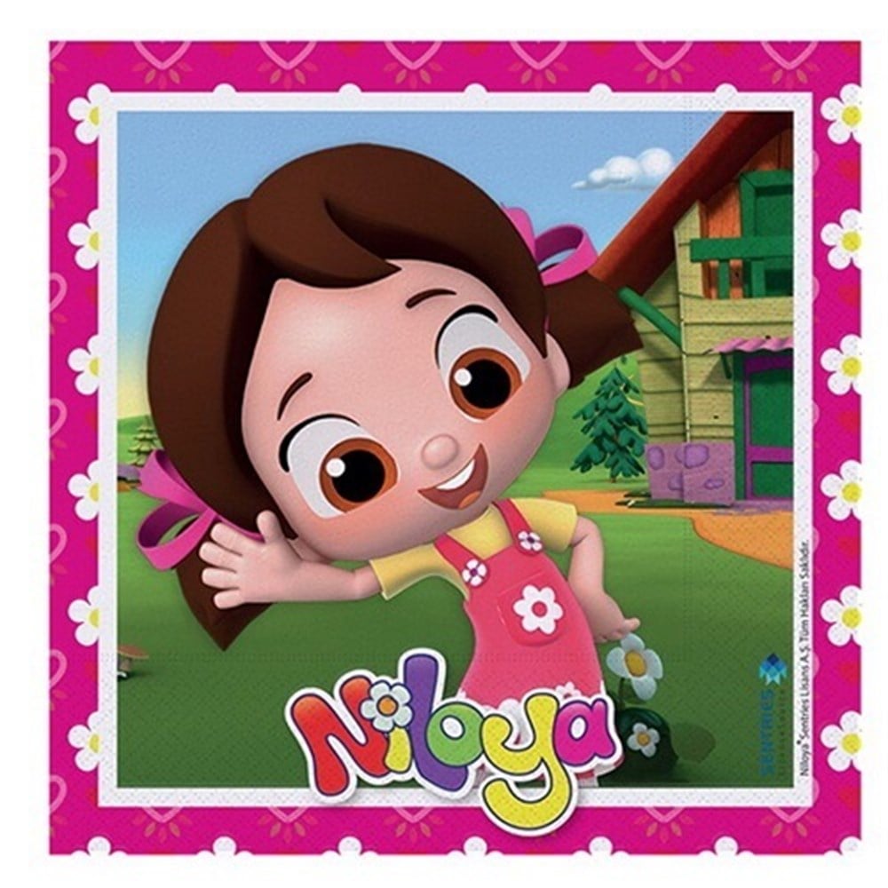 Lisanslı PeçetelerNiloya Temalı Kağıt PeçeteRoll Up