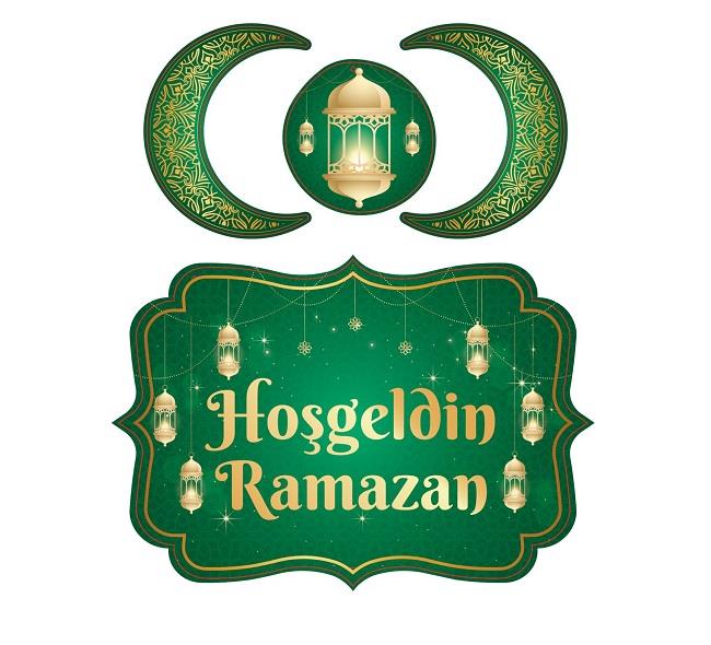 Sarkıt Tavan SüsleriHoş Geldin Ramazan Asmalı Tavan SüsYerli Üretim