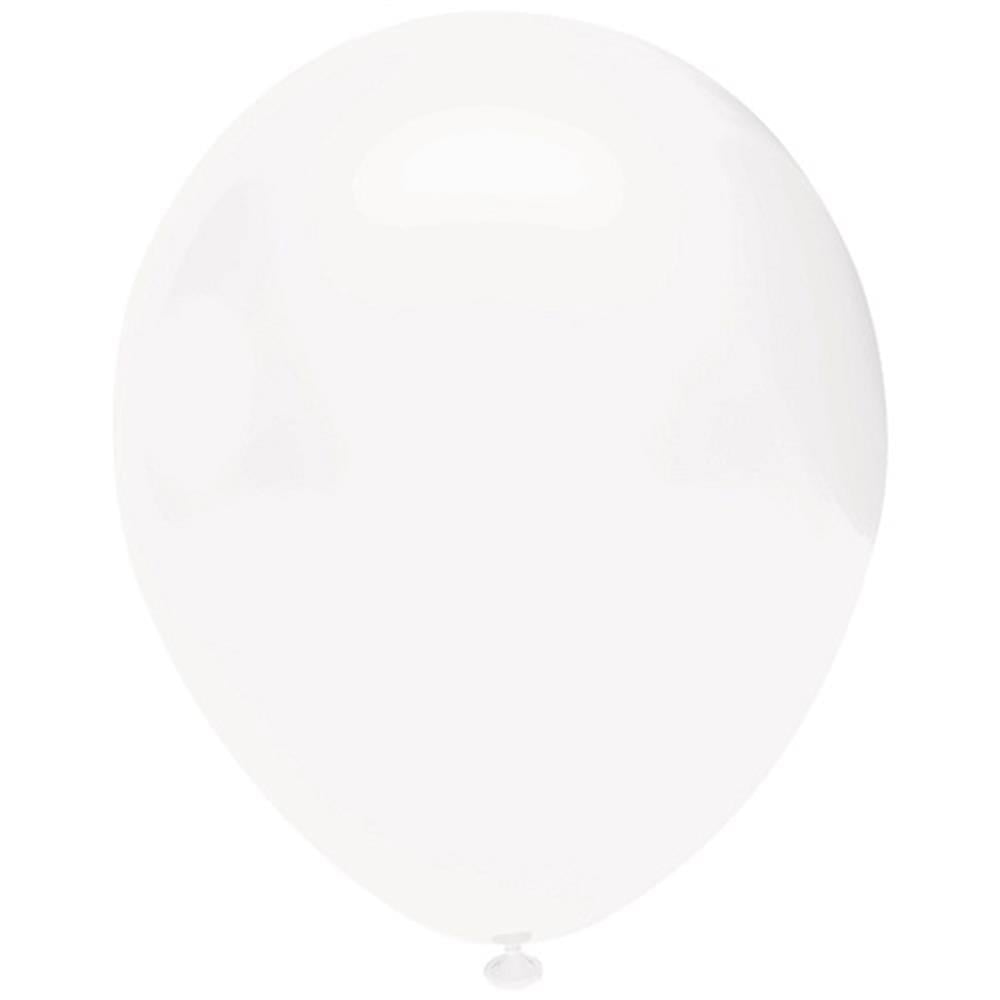 Pastel Mat BalonPastel Mat Balon Beyaz Dekorasyon Balonu 100 AdetYerli Üretim