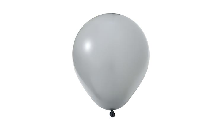 Pastel Mat BalonPastel Mat Balon Gri Dekorasyon Balonu 100 AdetYerli Üretim