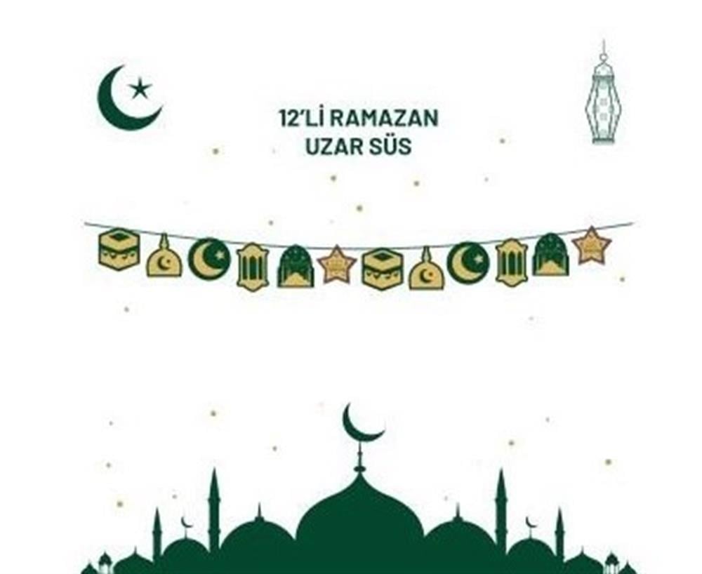 Sarkıt Tavan SüsleriRamazan Asmalı Dekoratif Uzar Süs 12'liYerli Üretim