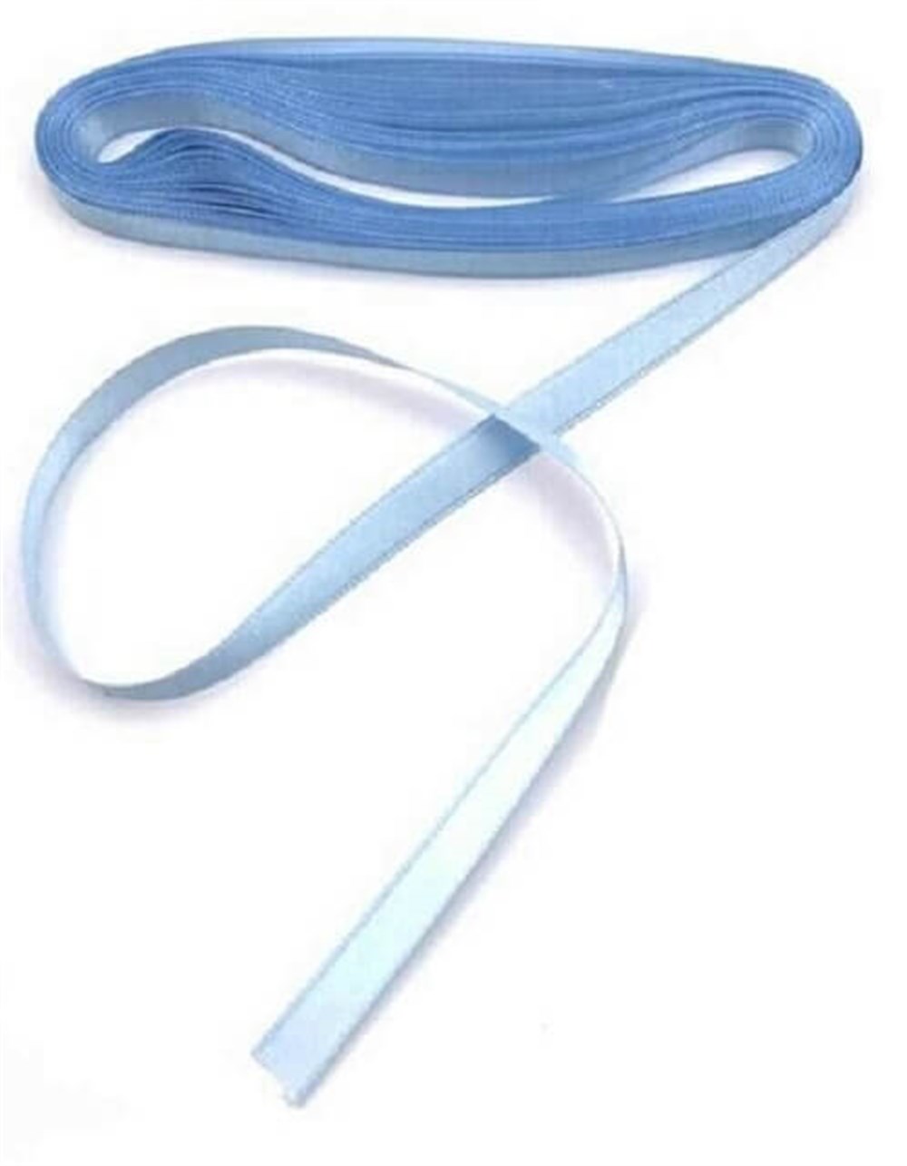 Kurdele ÇeşitleriSaten Kurdele Açık Mavi 1cm 10mtYerli Üretim