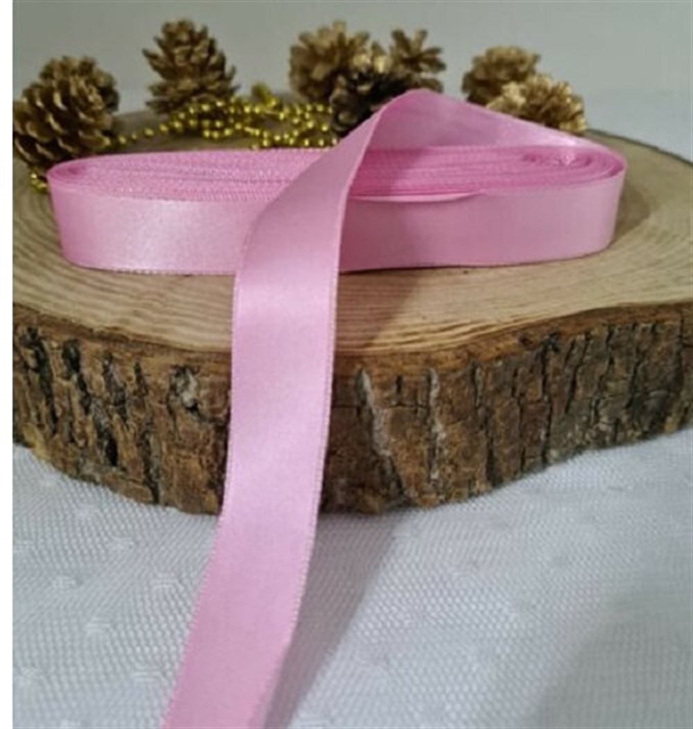 Kurdele ÇeşitleriSaten Kurdele Pembe 2cm 10mtYerli Üretim