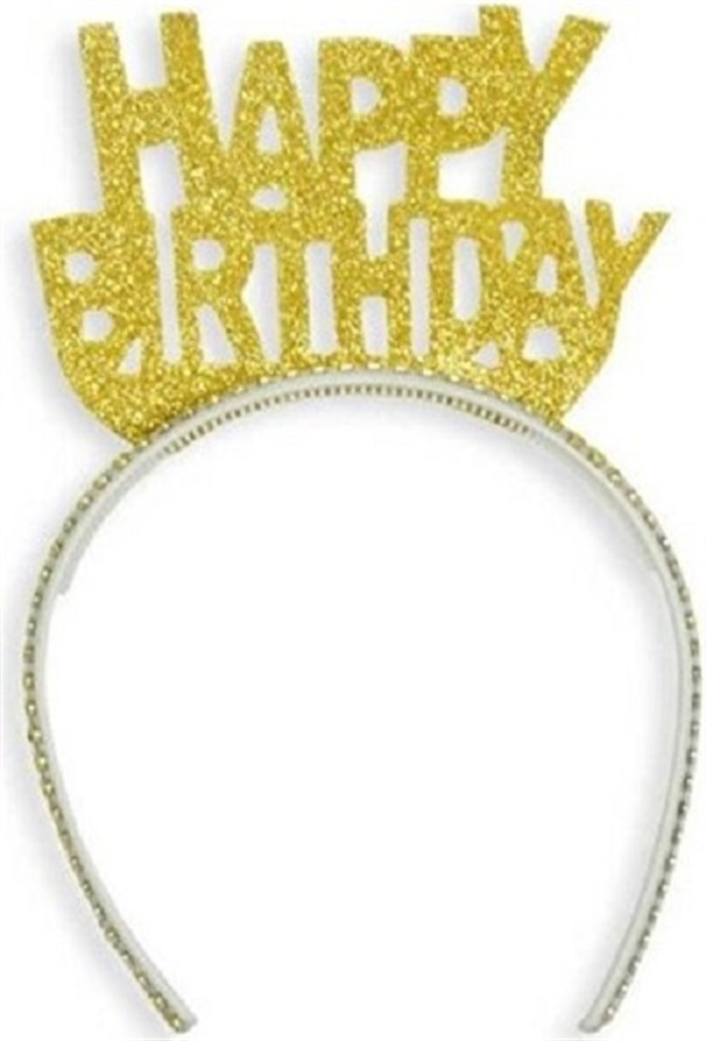 Simli Eva TaçSimli Eva Happy Birthday Taç Gold AltınYerli Üretim