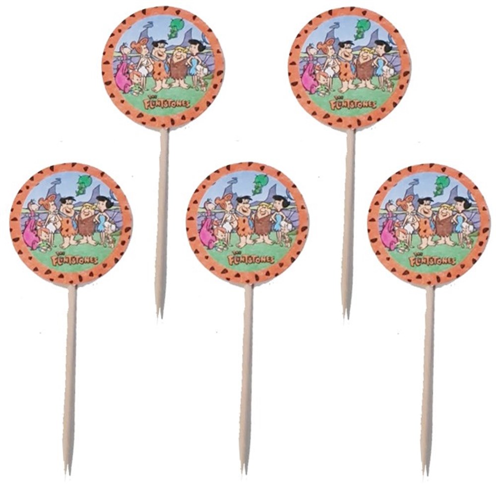 Kürdan ÇeşitleriTaş Devri Konsept Parti Cupcake Kürdan 20'liYerli Üretim