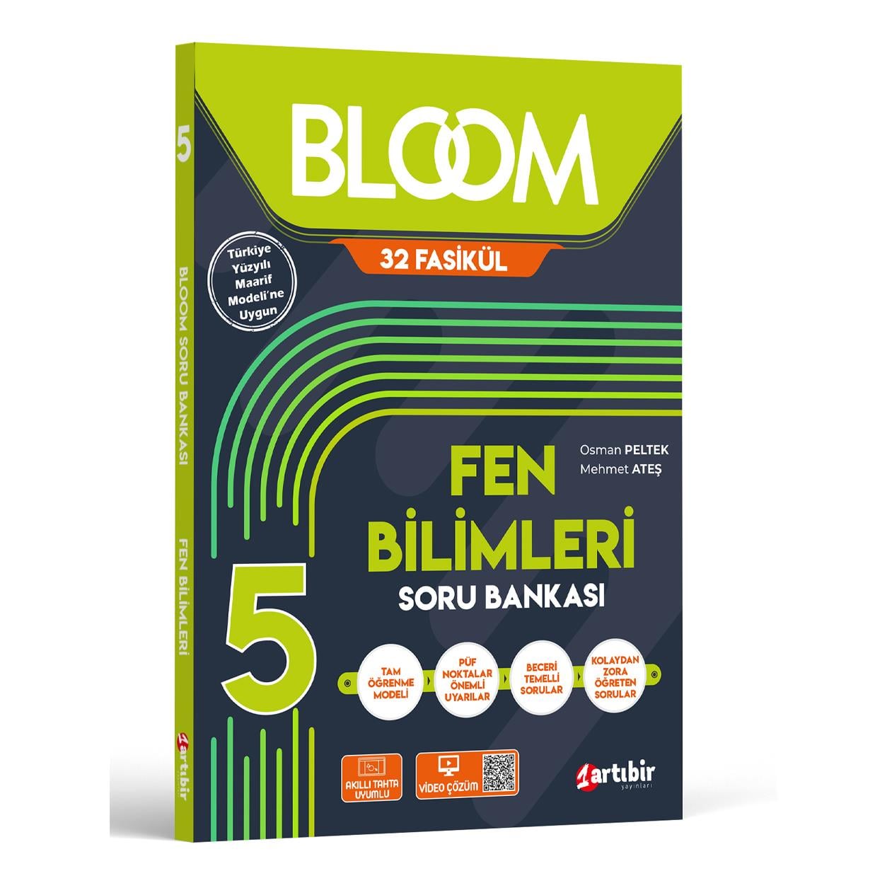 5 Sınıf FEN BİLİMLERİ BLOOM 32 Fasikül Soru Bankası (KOLAYDAN ZORA YENİ NESİL SORULAR)