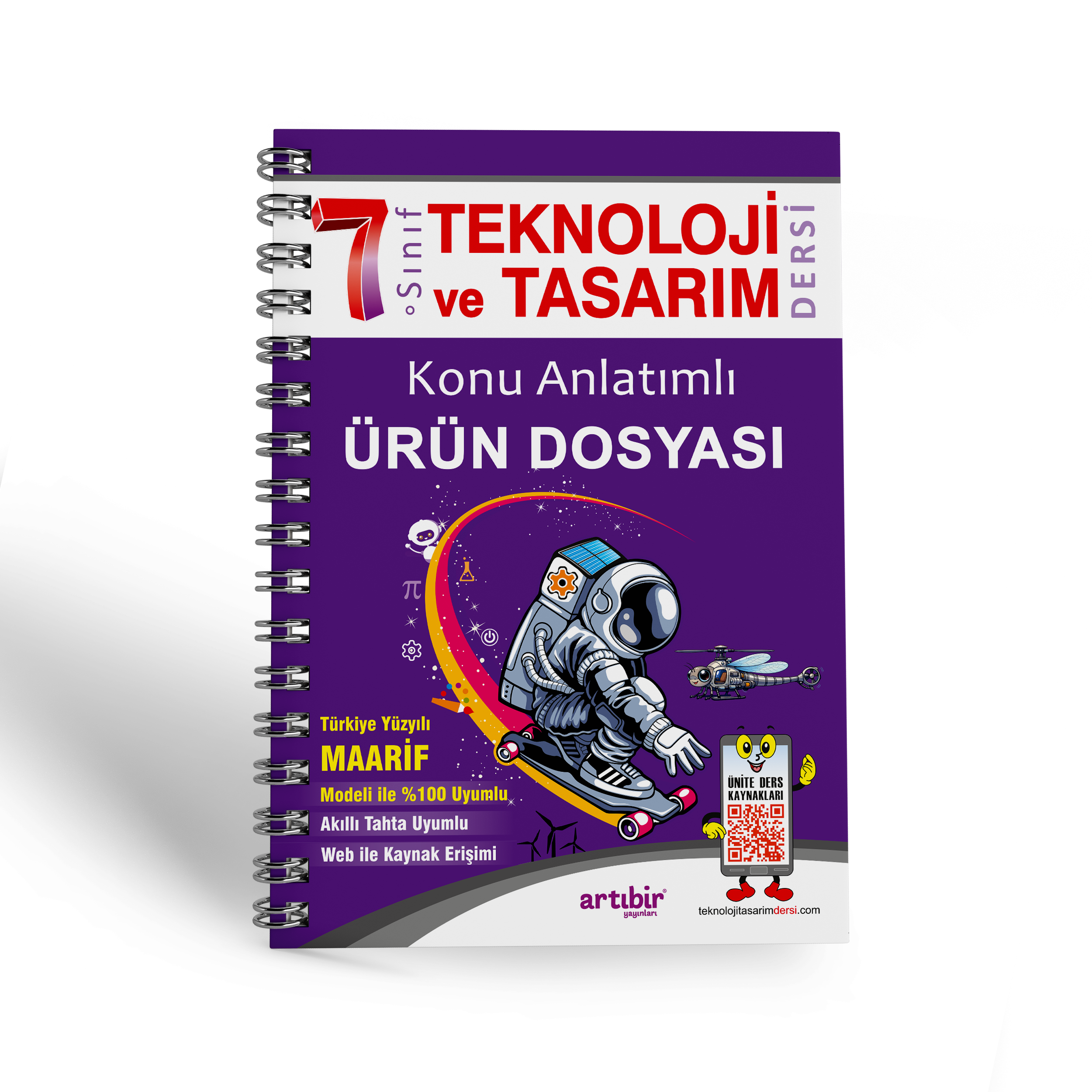 ARTIBİR YAYINLARI 7 Sınıf Teknoloji Ve Tasarım Dersi Konu Anlatımlı Ürün Dosyası (%100 Müfredata Uyumlu)