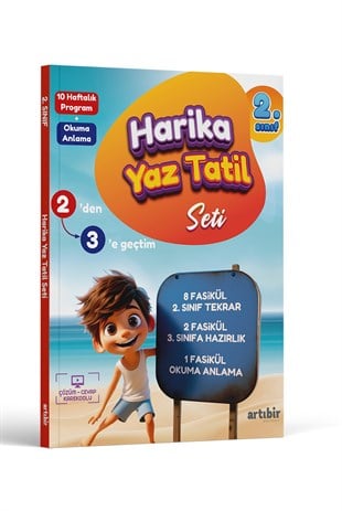 2.Sınıf Yaz Harika Tatil 10 Fasikül+1 Okuma Anlama