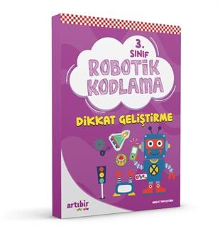 3 Sınıf Robotik Kodlama (Dikkat Geliştirme)---(Sözel ve Sayısal,Bilmece,Bulmaca,Renk,Sembol Kodlama)