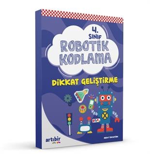 4 Sınıf Robotik Kodlama (Dikkat Geliştirme)---(Sözel ve Sayısal,Bilmece,Bulmaca,Renk,Sembol Kodlama)