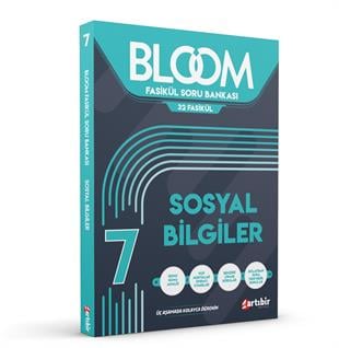 7 Sınıf SOSYAL BİLGİLER BLOOM 32 Fasikül Soru Bankası (KOLAYDAN ZORA YENİ NESİL SORULAR)