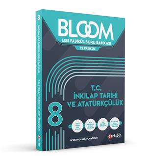 8 Sınıf T.C. İNKİLAP TARİHİ BLOOM LGS 32 Fasikül Soru Bankası LGS Benzeri Sorular (LGS analizi)