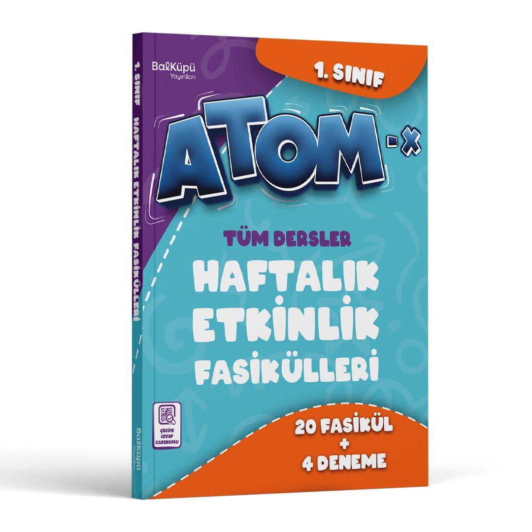 1. Sınıf Atom-X Tüm Dersler Haftalık Etkinlik Fasikülleri