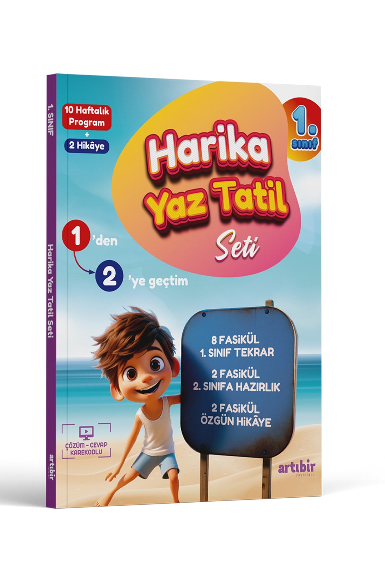 1.sınıf yaz harika tatil 10 fasikül+2 hikaye