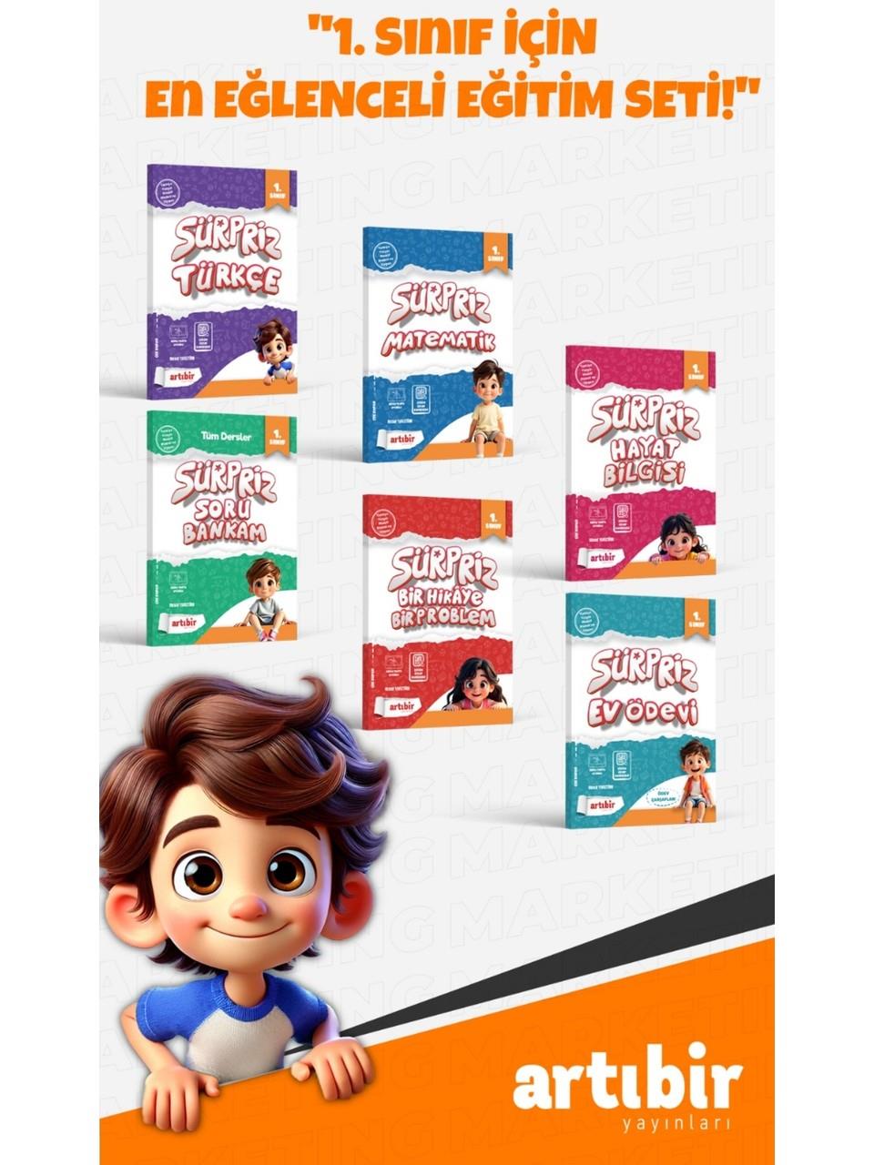 1. SINIF SÜRPRİZ MEGA SET(SÜRPRİZ SET + BİR HİKAYE BİR PROB.+SORU BANKAM)