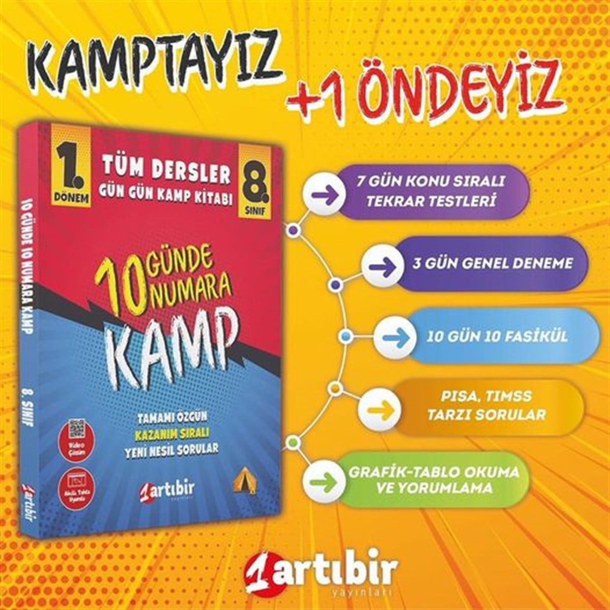 10 Günde 10 Numara Kamp 8.Sınıf