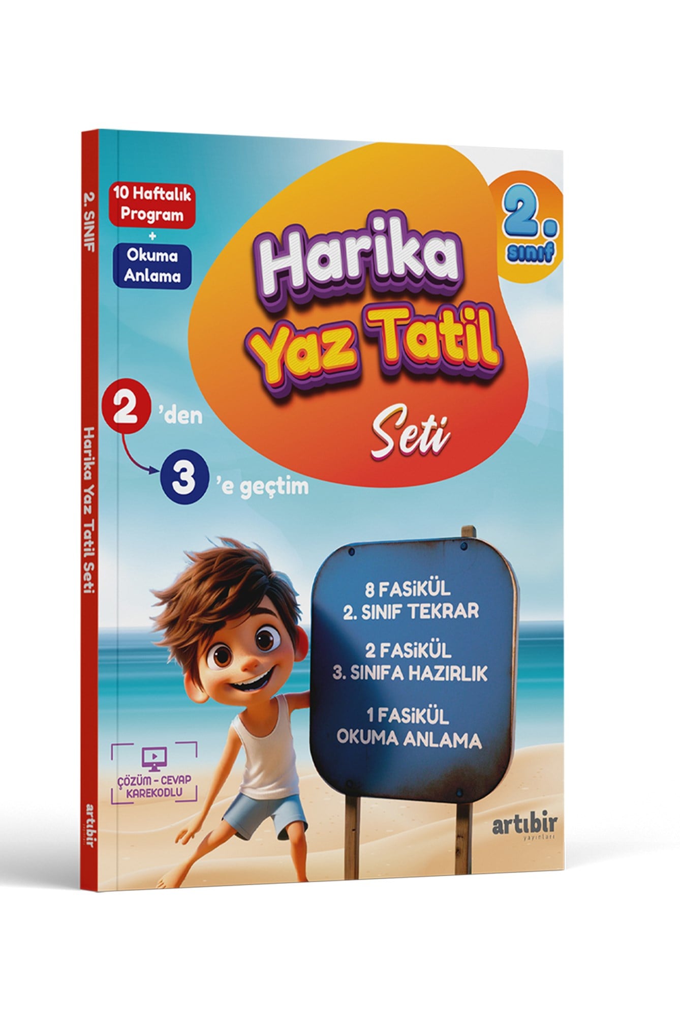 2.Sınıf Yaz Harika Tatil 10 Fasikül+1 Okuma Anlama