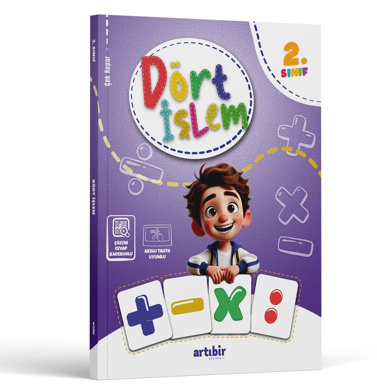 2 Sınıf Dört İşlem (Çözüm karekodlu)