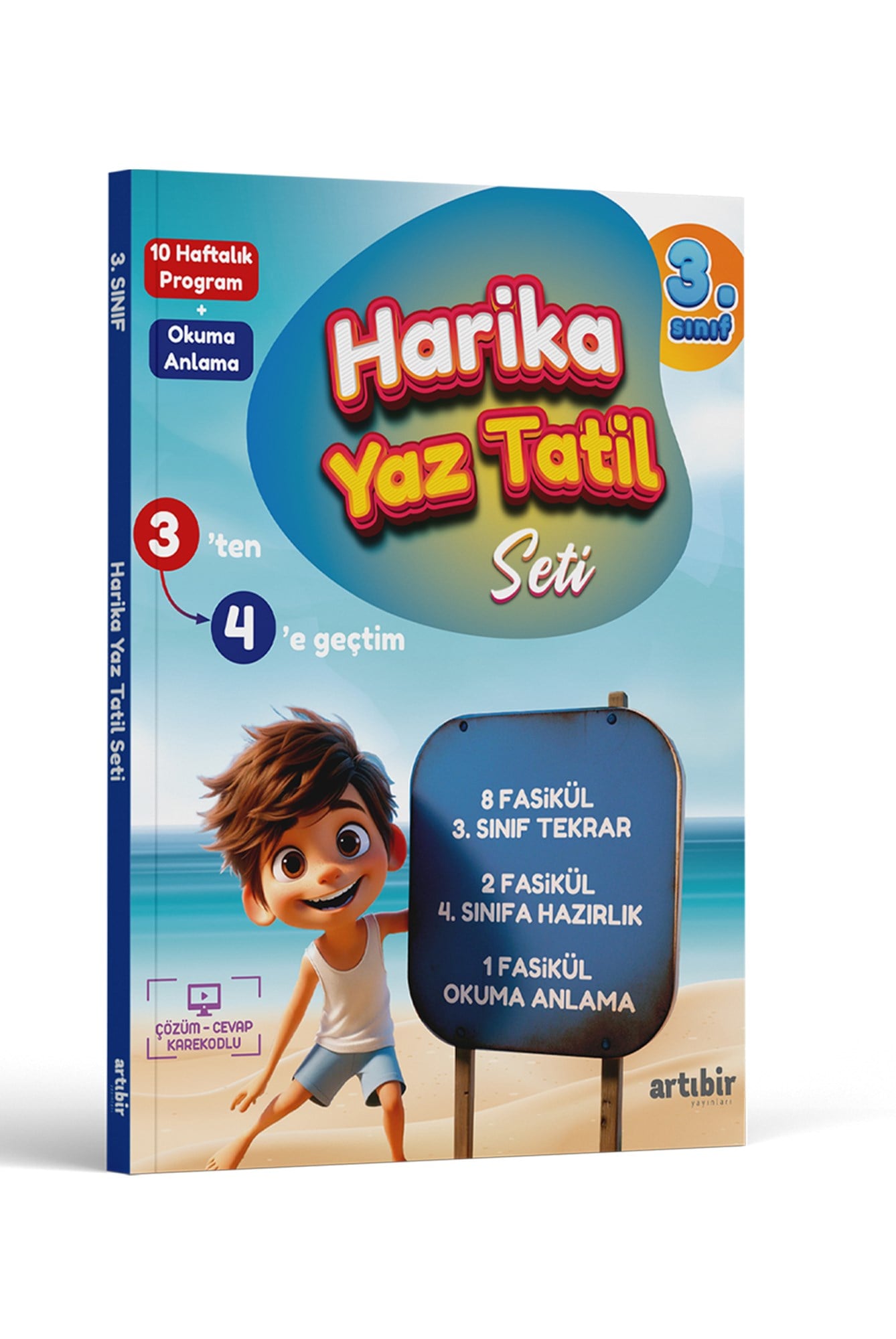 3.Sınıf Yaz Harika Tatil 10 Fasikül+1 Okuma Anlama
