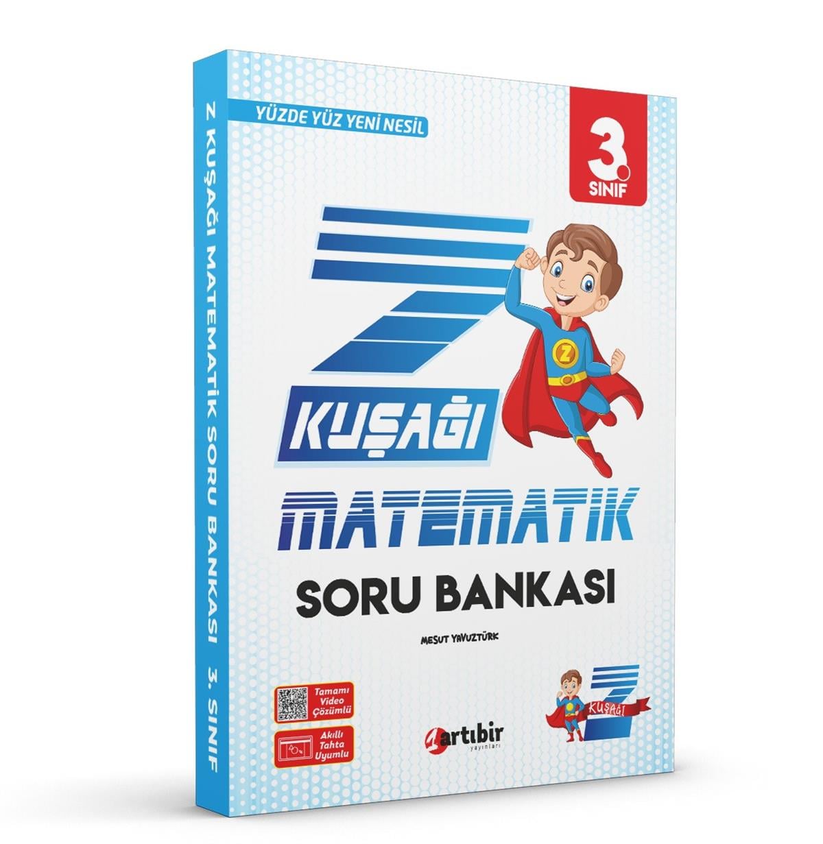 3 Sınıf Z Kuşağı Matematik Soru Bankası Yüzde Yüz Yeni Nesil (Tamamı Video Çözümlü)