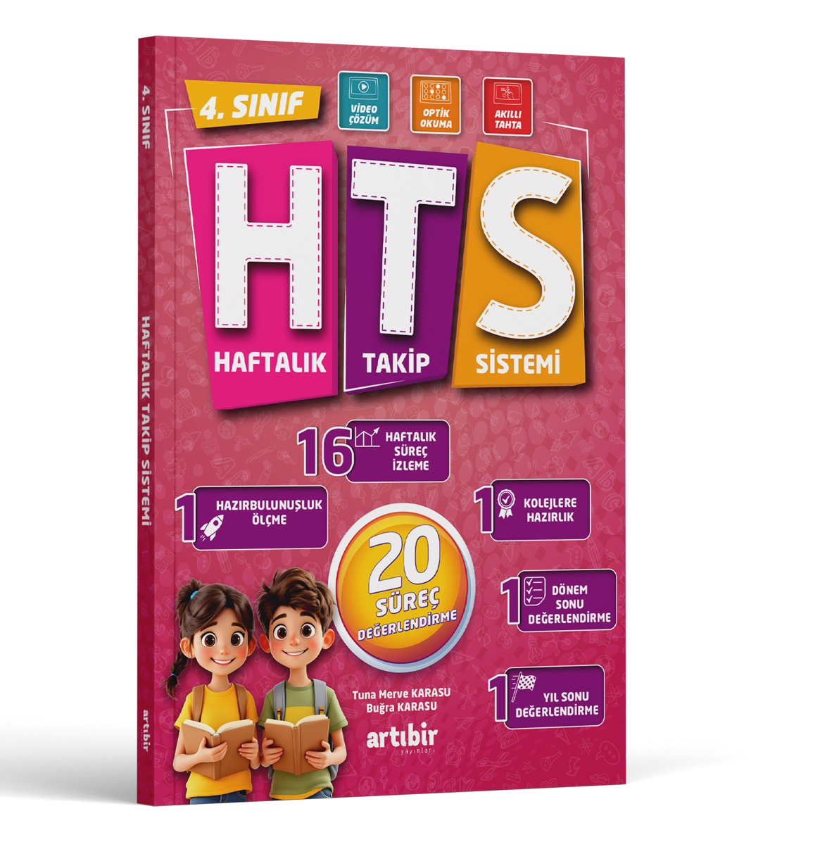 4 sınıf (HTS) Haftalık Takip Sistemi Yeni Nesil 20 Deneme Sınavı (Optik Okumalı)