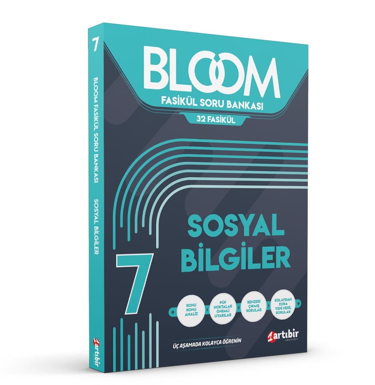 7 Sınıf SOSYAL BİLGİLER BLOOM 32 Fasikül Soru Bankası (KOLAYDAN ZORA YENİ NESİL SORULAR)