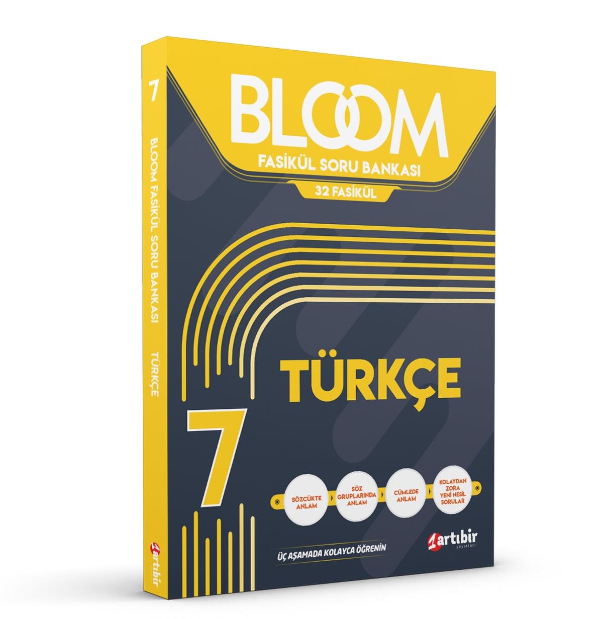 7 Sınıf TÜRKÇE BLOOM 32 Fasikül Soru Bankası (KOLAYDAN ZORA YENİ NESİL SORULAR)