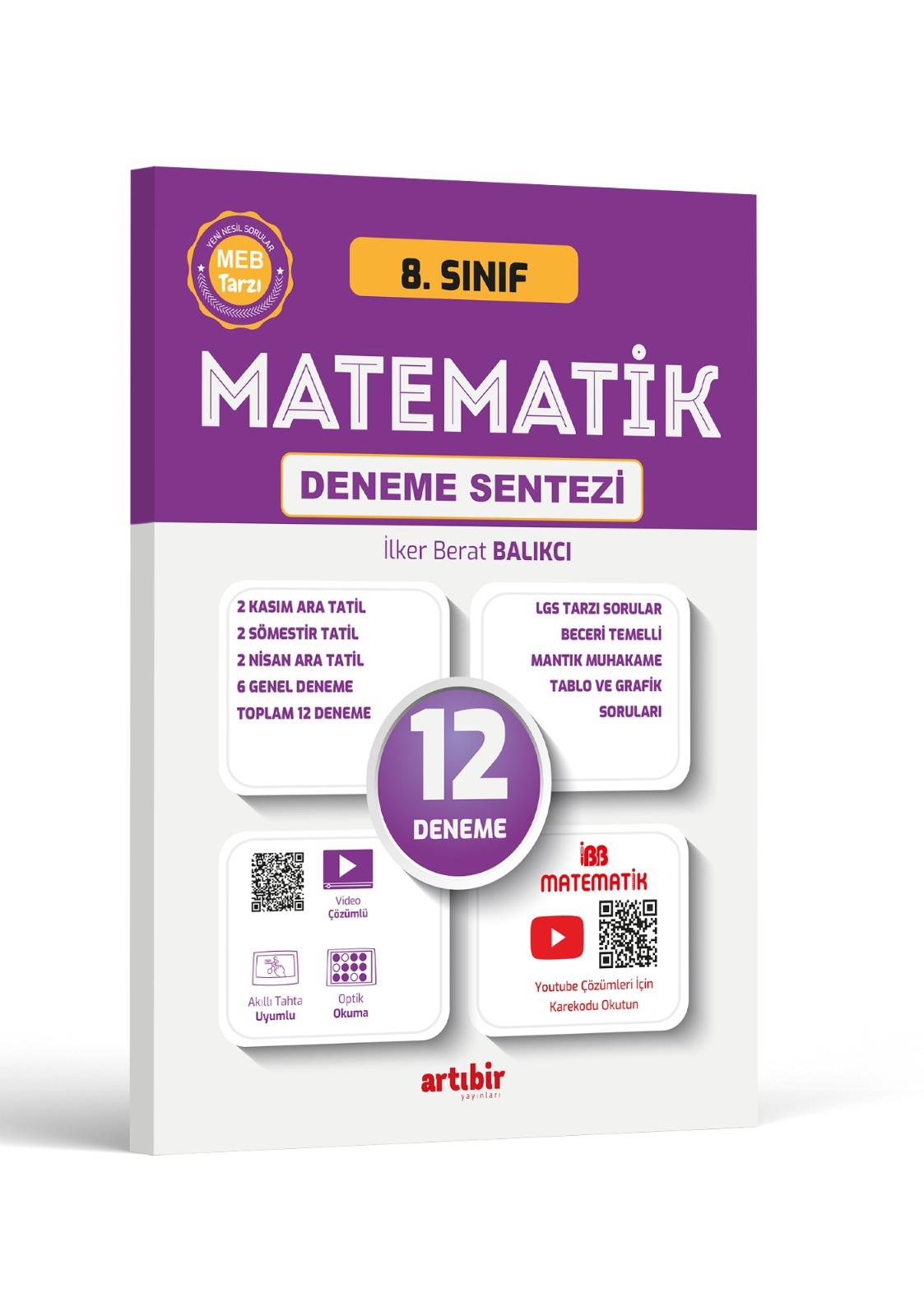 8. SINIF MATEMATİK DENEME SENTEZİ