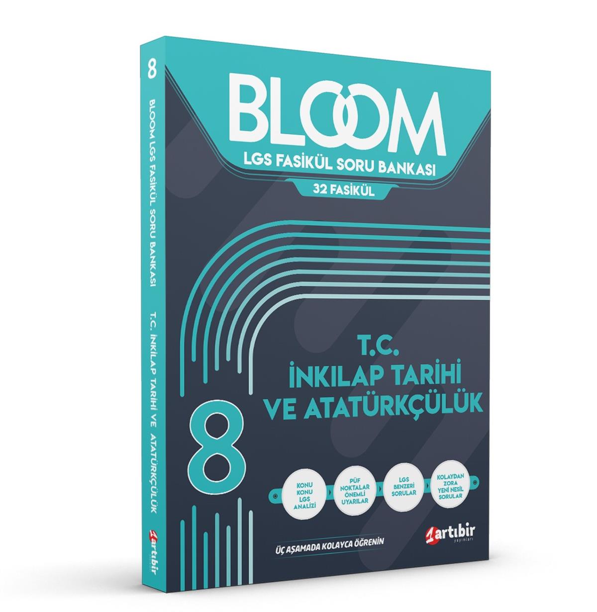 8 Sınıf T.C. İNKİLAP TARİHİ BLOOM LGS 32 Fasikül Soru Bankası LGS Benzeri Sorular (LGS analizi)