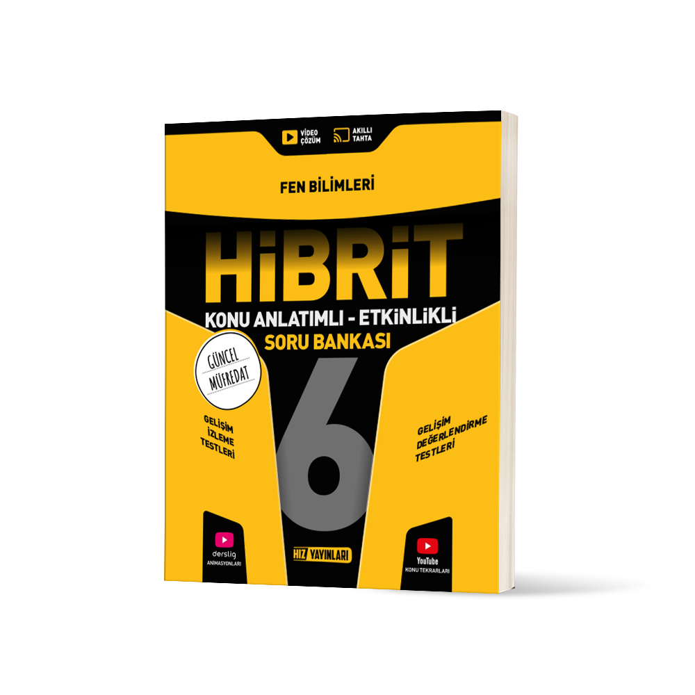 6. SINIF HİBRİT FEN BİLİMLERİ SORU BANKASI
