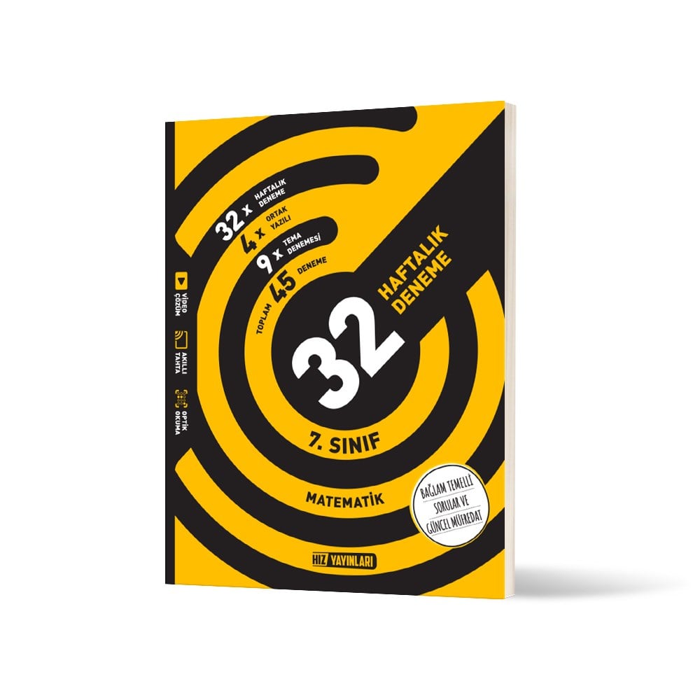 7.SINIF MATEMATİK 32 HAFTALIK KAZANIM DENEMELERİ