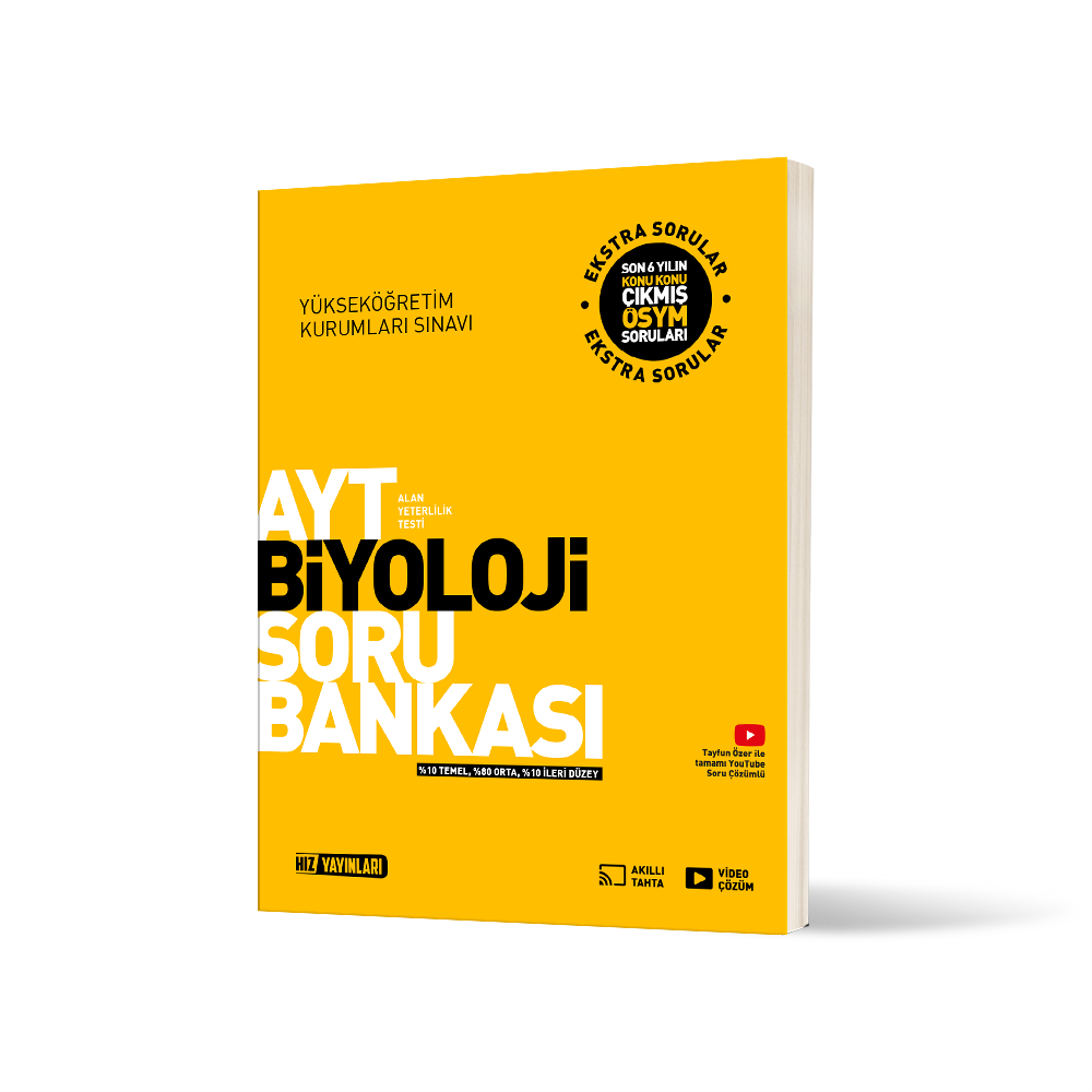 AYT BİYOLOJİ SORU BANKASI