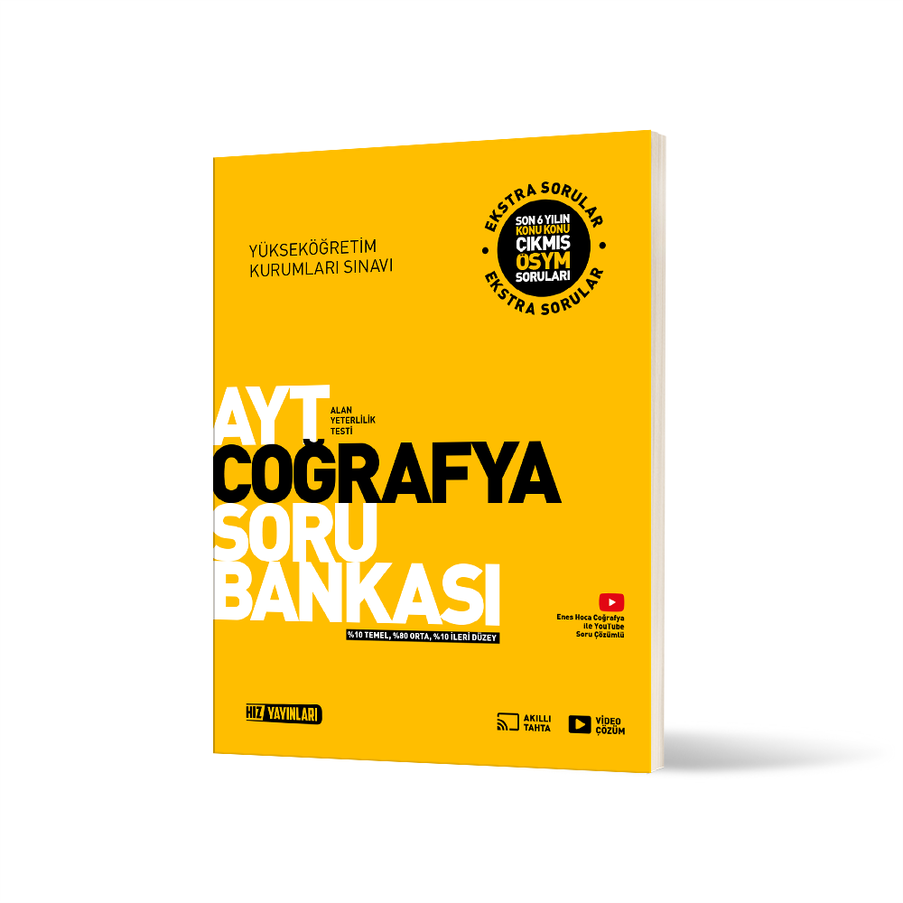 AYT COĞRAFYA SORU BANKASI