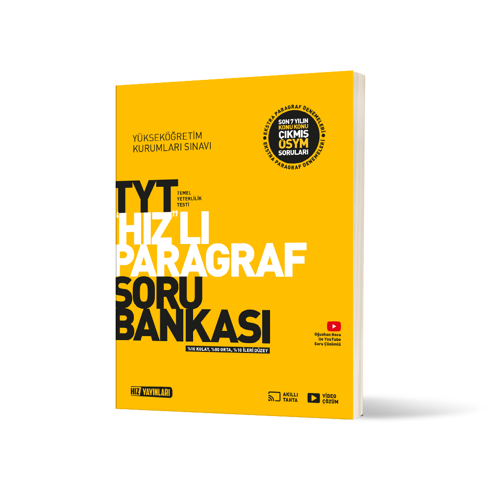 TYT HIZLI PARAGRAF SORU BANKASI