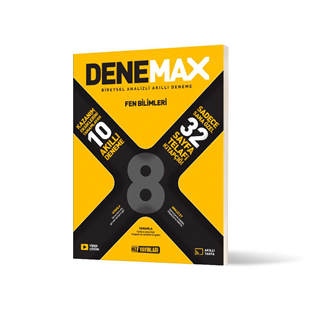 Denemax 8. Sınıf Fen Bilimleri 10’lu Akıllı Deneme