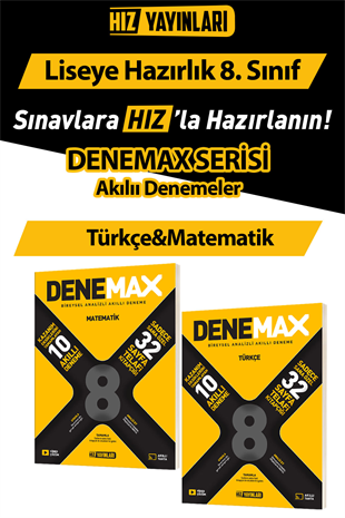 Denemax Akıllı Deneme Türkçe-Matematik Seti 2 kaynak