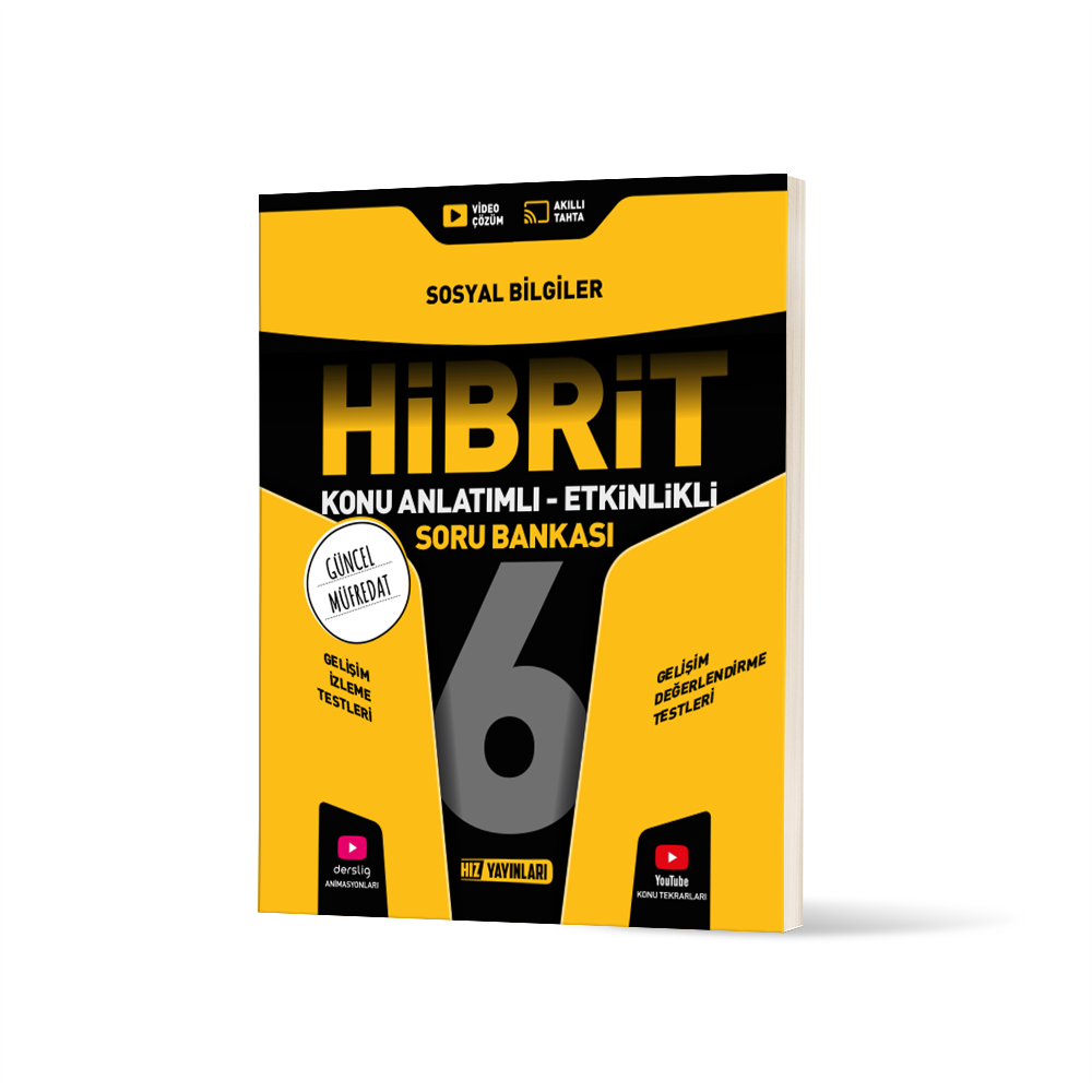 6. SINIF HİBRİT SOSYAL BİLGİLER SORU BANKASI