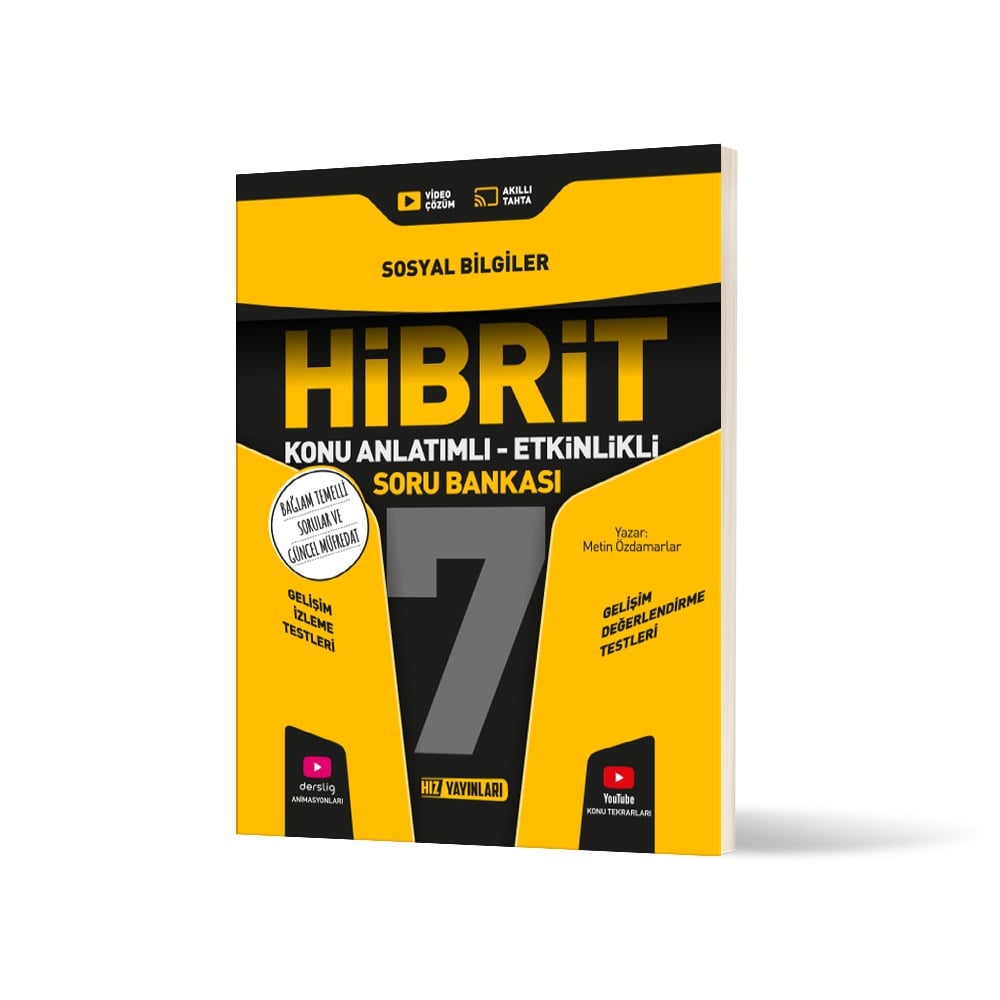 7. SINIF HİBRİT SOSYAL BİLGİLER SORU BANKASI