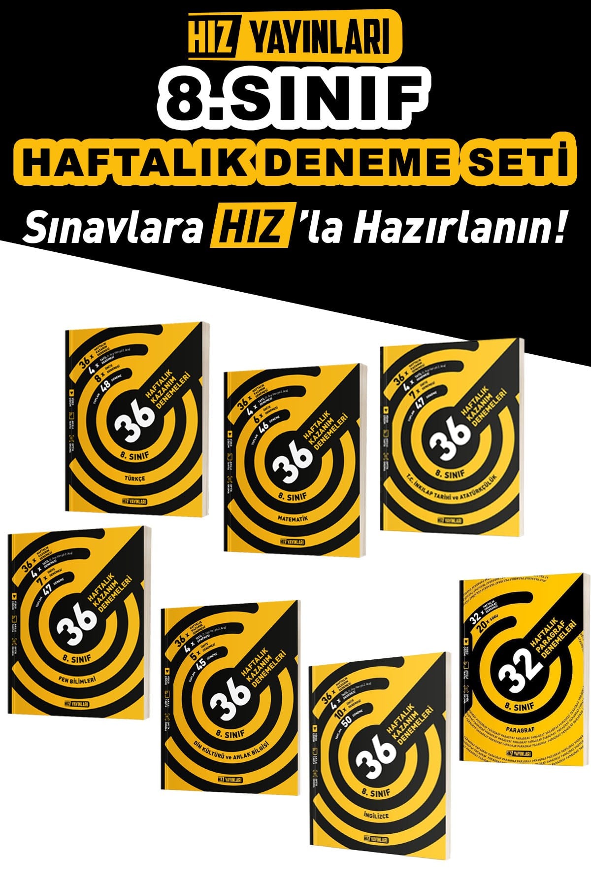 8. Sınıf LGS Haftalık Deneme Seti 7 Kaynak