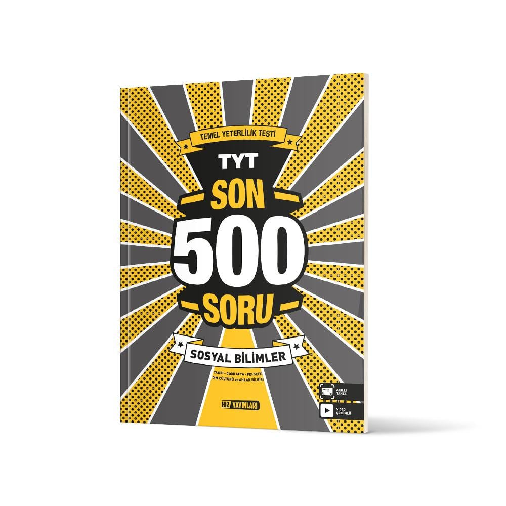 TYT SON 500 SORU SOSYAL BİLİMLER