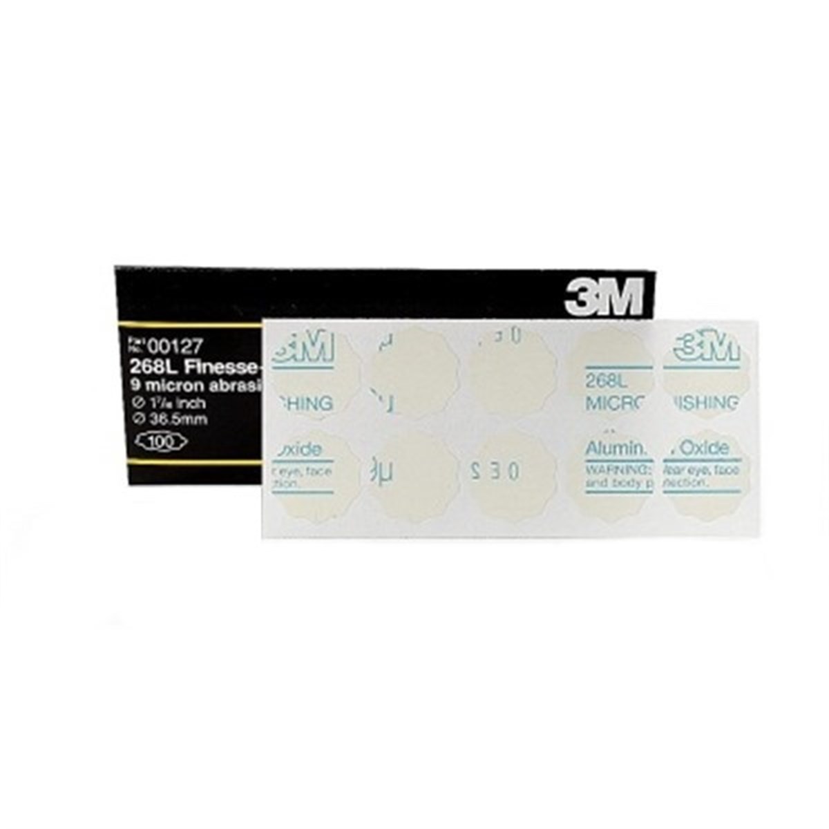 3M 0127 Finesse-It 9 Mikron Yıldız Zımpara