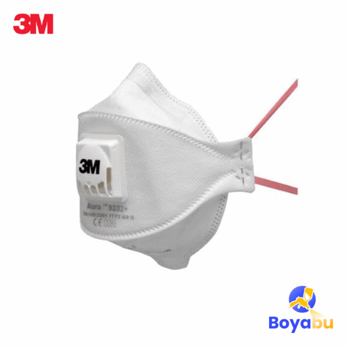 3M 9332A Aura FFP3 Ventilli Toz ve Sis Maskesi