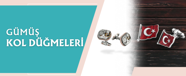 Gümüş Kol Düğmeleri