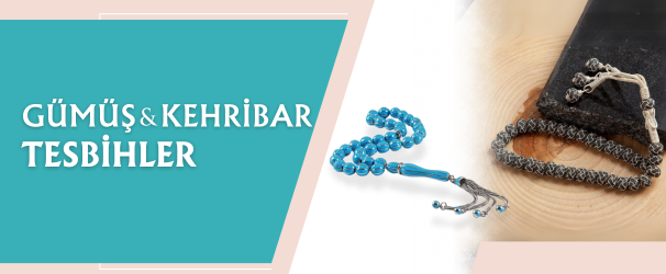 Gümüş ve Kehribar Tesbihler